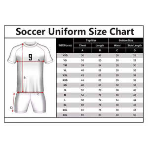 Ensemble d'uniformes de football sublimés personnalisés, maillot et short de football respirants pour hommes, vêtements d'entraînement professionnels pour équipes, personnalisables - Product Image 6