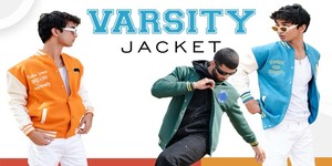 Men's <b>Varsity</b> <b>Jackets</b> Wholesale Blank <b>Varsity</b> <b>Jackets</b> Custom logo <b>Plain</b> <b>Varsity</b> <b>Jacket</b> for Men Breathable Custom Fashion OEM - Product Image 4