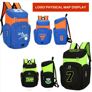 <b>Elite</b> Athletic Gear Bag Durable Water Resistant Foldable Lightweight Soccer Backpack Expandable Storage Comfortable <b>Straps</b> Shoes - Product Image 6