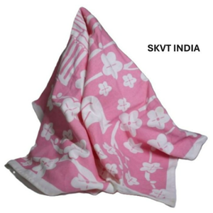 100% Organic Cotton Flannel Kitchen <b>Towel</b> Quick-Dry Non-Stick Oil Wiping Cloth Floral <b>Pattern</b> Disposable Eco-Friendly <b>Towels</b> - Product Image 1