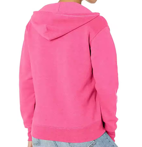 Sudadera con capucha unisex extragrande de alta gama, estilo urbano, con cremallera, efecto desgastado, bordado en el hombro y estampado para otoño - Product Image 2