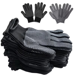 PVC Coated Dotted <b>Gloves</b> Durable Grip <b>Gloves</b> for Warehouse Handling PVC Dot Work <b>Gloves</b> Breathable <b>Knitted</b> <b>Gloves</b> - Product Image 1