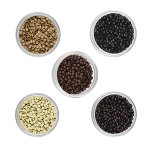 Juego de microanillos y cuentas para extensiones de cabello profesionales, para mantenimiento de extensiones y salones de belleza - Product Image 6