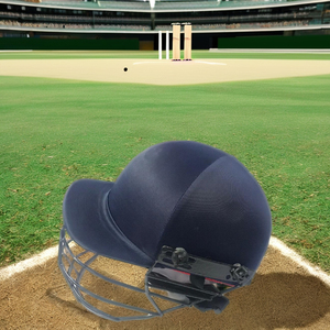 Durable <b>Cricket</b> Helmet with Buckle Closure Customised Packaging Other Material Other Type Made in India for All Sizes - Product Image 1