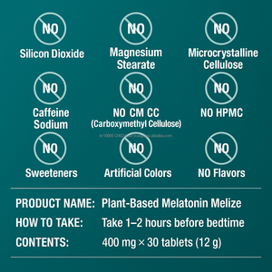 Tabletas Veganas Orgánicas para el Cuidado Nocturno con Extracto de Tomate, Mejoran la Memoria y el Sueño, Apoyo Diario para la Calma en Adultos - Product Image 6