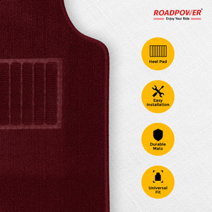 ROADPOWER (RP-MAT-104) Juego de Alfombrillas Universales Premium para Auto de 5 Piezas, Resistentes, Antideslizantes, Protección para Todo Clima, Limpieza con Spray - Product Image 6