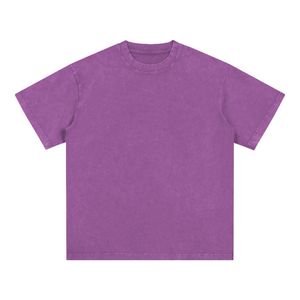 เสื้อยืดฮิปฮอปวินเทจสั่งทำขายส่ง ผ้าฝ้ายคุณภาพสูง 100% สไตล์เรโทรลำลอง พิมพ์ลายหลากสี น้ำหนักผ้า 260 กรัม - Product Image 4