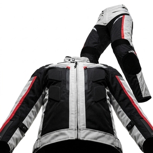 Traje de Motociclismo Deportivo Personalizado de Cordura, Resistente al Viento, Impermeable, Chaqueta y Pantalón Textiles, Traje de Carreras para Motociclistas, 220g - Product Image 5