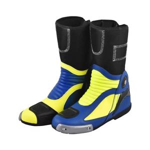 Comfortable Custom Made Waterproof Windproof Motorbike Racing Boots Genuine Leather <b>Shoes</b> - Product Image 2