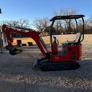 Mini-excavatrice sur chenilles de 1 tonne, hydraulique, avec moteur d'origine, pompe, moteur et composants PLC, prix usine - Meilleures ventes - Product Image 3