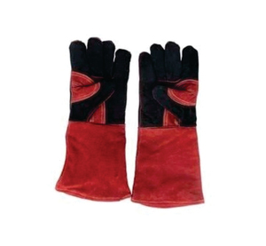 ถุงมือเชื่อมทนความร้อนแบบหนาพิเศษ ขนาด 10 นิ้ว พร้อมสายรัดข้อมือยืดหยุ่น ป้องกันไฟฟ้าสถิต ป้องกันการสั่นสะเทือน ปราศจากซิลิโคน ปราศจากแป้ง - Product Image 1