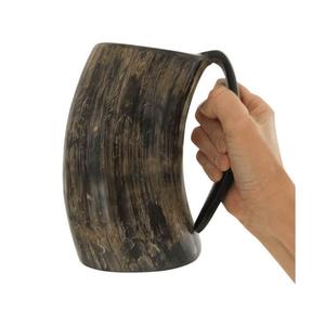 Latest Arrival Horn Beer Mugs Polish Natural Horn Drinking Mug For Travels Decorative Reusable Champagne Mugs Eco Friendly - Product Image 4