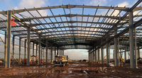 Bâtiment d'entrepôt en acier durable, économique, grande structure en acier pour entrepôt frigorifique