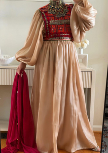 Fabricantes de Ropa Personalizada, Último Diseño de Vestidos Afganos para Mujer, Transpirables, de Manga Larga, Tallas Grandes - Product Image 6