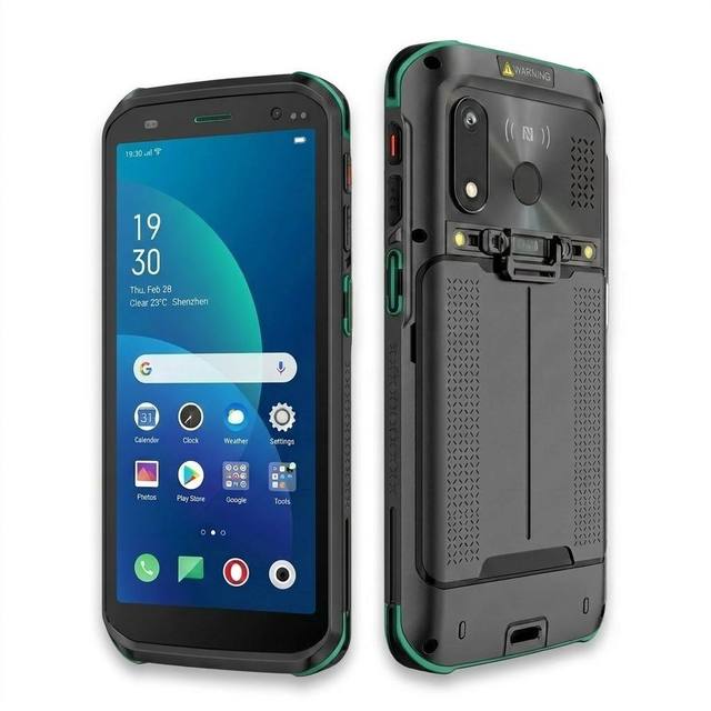 Android 13 Industrial 2.2 GHz NFC 64GB Handheld PDA Smartphone 1D 2D QR Barcodes Inventory Mobile Data Terminal Stock