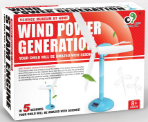 Kit de jouet éducatif DIY de générateur éolien électrique de qualité supérieure pour enfants de 3 à 6 ans et plus de 12 ans, outil pédagogique scientifique en acrylique et métal - Product Image 2