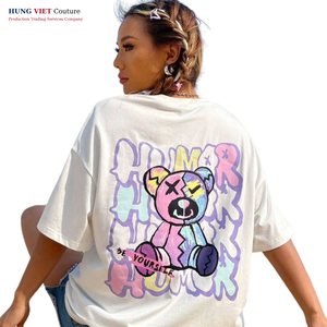 T-shirts Impression imprimée T-shirt vierge Sublimation T-shirts unisexes Polyester uni blanc été 2025 T-shirts personnalisés - Product Image 1