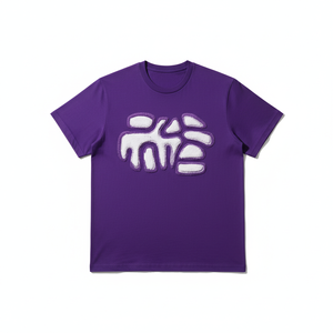 Camiseta de Hombre de Alta Calidad, 100% Algodón, Estampada, Corte Holgado, Manga Corta, Precio Bajo, Transpirable y Ligera, con Pedrería - Product Image 1