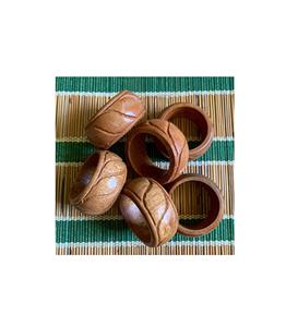 Anneau de serviette en bois exclusif, conçu pour les amateurs de décoration haut de gamme, avec une fabrication de qualité supérieure - Product Image 1