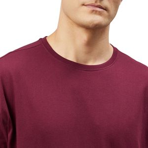 Camiseta de Corte Regular para Hombre, 100% Algodón, Transpirable, Ecológica, Color Personalizado, Estilo Casual Urbano, Logotipo Personalizado, Venta al Por Mayor OEM - Product Image 3