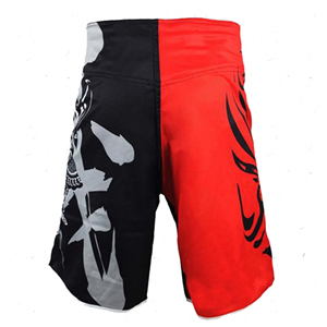 กางเกง MMA คุณภาพสูงสำหรับผู้ชาย พิมพ์ลายแบบ Sublimation ผ้าโพลีเอสเตอร์/คอตตอน น้ำหนักเบา ดีไซน์ล่าสุด สำหรับศิลปะการต่อสู้ - Product Image 5