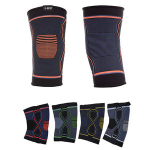 Genouillères et protections confortables, respirantes et protectrices en nylon, caoutchouc et élasthanne - Product Image 3