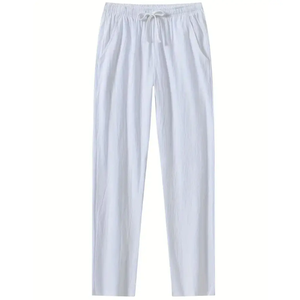 Pantalones Casuales Transpirables de Primera Calidad para Hombre con Corte Recto y Cintura Media - Venta al por Mayor de Fábrica - Product Image 1