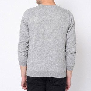 100% cotton 330gsm <b>Pullover</b> <b>Sweater</b> OEM Customize French terry Unisex Casual Round Neck Crewneck sweatshirt sweatshirts - Product Image 3
