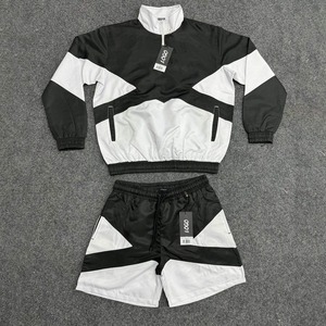 OEM Men Windbreaker Short set Custom Two Piece 2026 Trending Windbreaker Short Set - Product Image 4