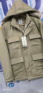 Indian Supplier Stylish Khaki <b>Jacket</b> <b>Mens</b> Casual Style <b>Utility</b> <b>Jacket</b> for Outdoor Activities Use Available For Sale - Product Image 4