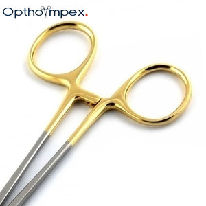 Porte-aiguilles chirurgicaux manuels professionnels en acier inoxydable – Instruments à prise sécurisée pour la suture et les procédures médicales en milieu hospitalier - Product Image 5