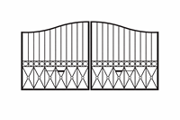 Puerta de Hierro Galvanizado Sparxwizz Engineering, Impermeable y Fácil de Montar, para Uso en Obras de Construcción, Puerta de Entrada, Fabricada en Maharashtra