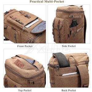 Durable High Quality <b>Water</b> Resistant Zipper Fabric Spacious Design Convertible Backpack Duffel Sports Suitable for Gym Training - Product Image 5