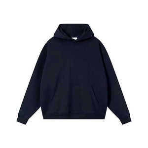 Sudadera con Capucha Extra Grande Personalizada de 400 g/m², Lisa, con Hombros Caídos, Unisex, Estilo Urbano, Sudadera de Felpa Premium de Algodón - Product Image 1