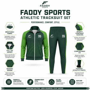 Ensemble de survêtement sportif personnalisé pour homme, respirant, sublimation, entraînement, tenue de football, jogging, gym, fitness, vêtements de sport - Product Image 5