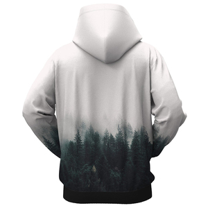 Sweat-shirts à capuche pour hommes, manches longues, en coton/polyester de haute qualité, impression par sublimation confortable. - Product Image 5