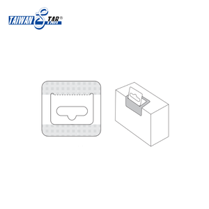 แท็บแขวน PVC แบบมีกาวในตัว ขนาด 55 มม. สำหรับงานอุตสาหกรรม ผลิตตามแบบ OEM พร้อมจำหน่าย - Product Image 1