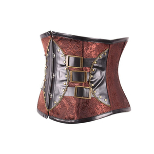 Top Trending Arrival <b>Women</b> Genuine Leather <b>Corset</b> Shapers Custom OEM Designs Padded Buttocks Breathable Medium Control Sports - Product Image 1
