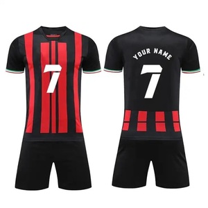 Conjunto de Uniforme de Fútbol Personalizado para Hombre, Camiseta y Pantalones Cortos Sublimados con Diseño Abstracto para Entrenamiento de Equipo - Product Image 3
