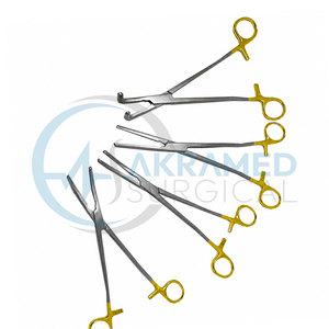 Pinzas Zeppeline de Alta Calidad, Pinzas de Acero Inoxidable para Histerectomía, Instrumento Quirúrgico de Obstetricia y Ginecología con Certificación CE - Product Image 6
