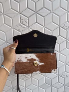 New Arrival Hand <b>Tooled</b> Carving Clutch Stylish <b>Leather</b> Pink Sun Flower Wallet Hair On Hide Multi Uses Western <b>Leather</b> Wallets - Product Image 3
