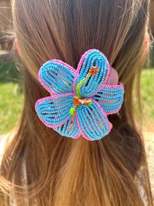 Vente flash - Barrette à cheveux et pince à cheveux brodées à la main pour le jour du match, design multicolore pour femmes et filles - Product Image 3