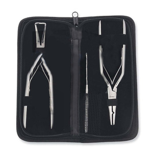 Outils et kits d'extension de cheveux de qualité supérieure, qualité professionnelle, kit d'installation tendance, utilisation à domicile, outils légers pour extensions de cheveux - Product Image 1