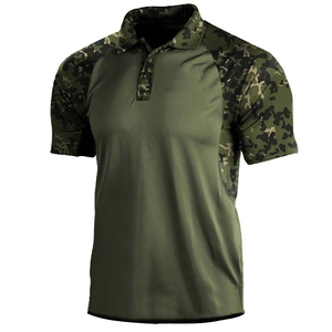 เสื้อยืดแขนสั้นลำลองระบายอากาศได้ดี เป็นมิตรกับสิ่งแวดล้อม สำหรับการล่าสัตว์แบบยุทธวิธี ย้อมสีแบบ Garment Dyed เหมาะสำหรับฤดูร้อนและกิจกรรมกลางแจ้ง - Product Image 3