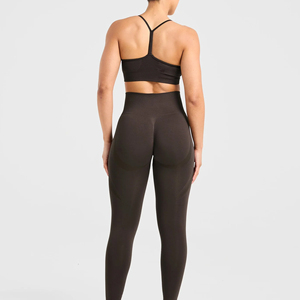 Soutien-gorge de sport pour femme, nouveau design, avec bonnets intégrés, large bande élastique, pour la gym et la course à pied - Product Image 4