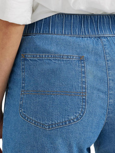 <b>Women</b>’s Casual Blue Denim Shorts High Waist Summer <b>Jean</b> Shorts For Wholesale Private Label Low Moq Eco Friendly Running Shorts - Product Image 5