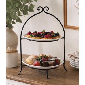 Support de service en métal pour chocolats, très demandé, décoratif pour table, pour biscuits, confiseries et fruits secs - Product Image 1