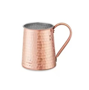 Top Selling Copper <b>Mug</b> Moscow Mule <b>Mug</b> Pure Copper Drinking Cup Hammered Finish Barware Kitchen Home Beverage <b>Mug</b> - Product Image 4
