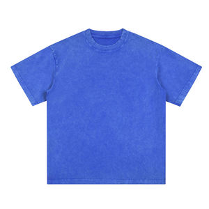 Camiseta Básica de Algodón para Hombre, Cuello Redondo, Suave, Transpirable, Informal, para Uso Diario, Estilo Urbano - Product Image 3