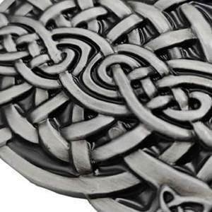 Hebilla de cinturón escocesa con nudo de cardo celta, acabado antiguo de primera calidad, la más vendida, para atuendo tradicional, suministros de alta calidad - Product Image 5